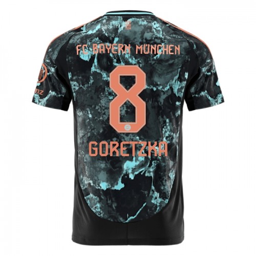 FC Bayern München Goretzka 8 Voetbalshirt Uit 2024-25 FC Bayern München Goretzka 8 Voetbalshirt Uit 2024-25